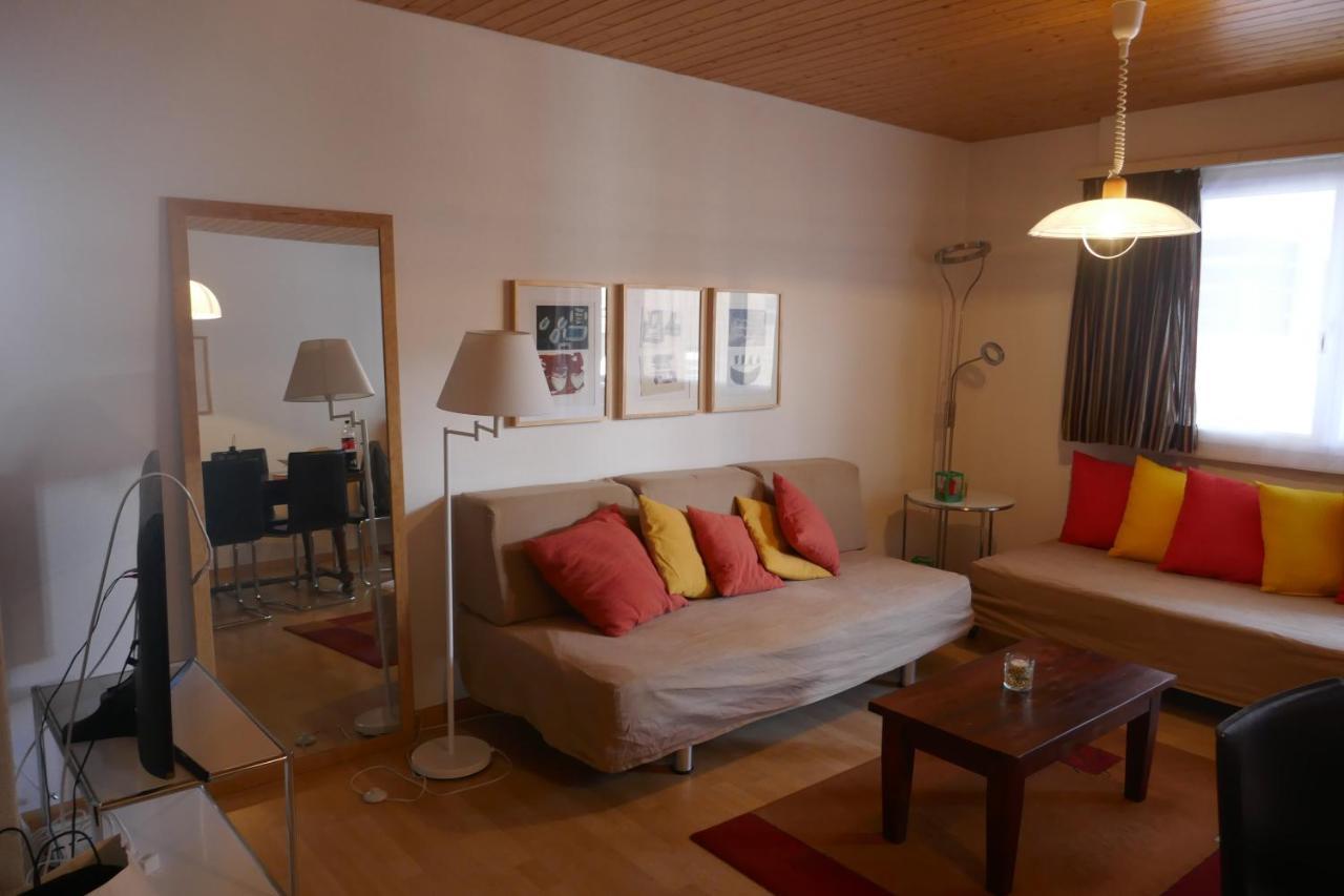 Apartamento Haus Silberblick Anrig Grächen Exterior foto