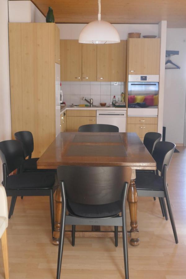Apartamento Haus Silberblick Anrig Grächen Exterior foto