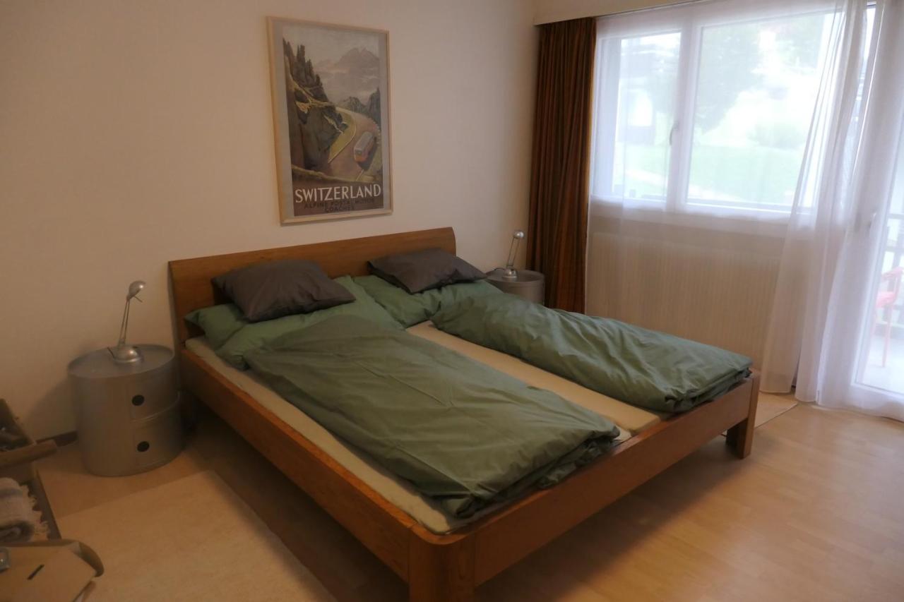 Apartamento Haus Silberblick Anrig Grächen Exterior foto