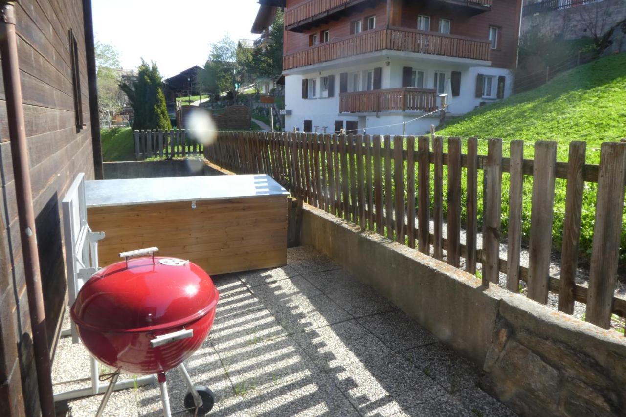 Apartamento Haus Silberblick Anrig Grächen Exterior foto