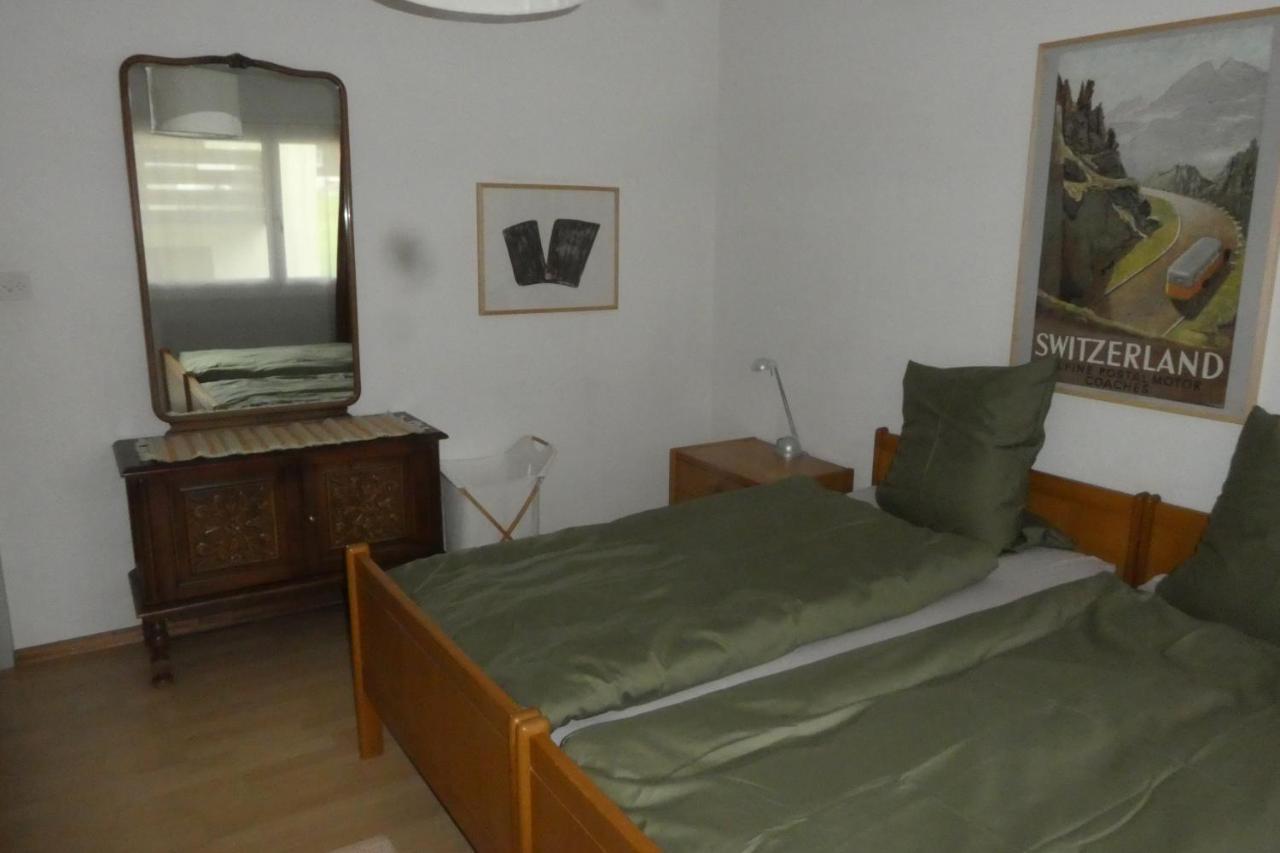Apartamento Haus Silberblick Anrig Grächen Exterior foto