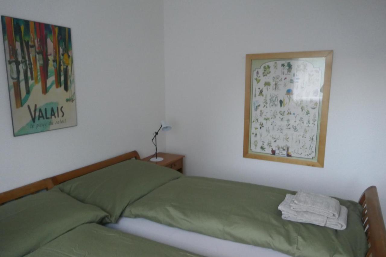 Apartamento Haus Silberblick Anrig Grächen Exterior foto