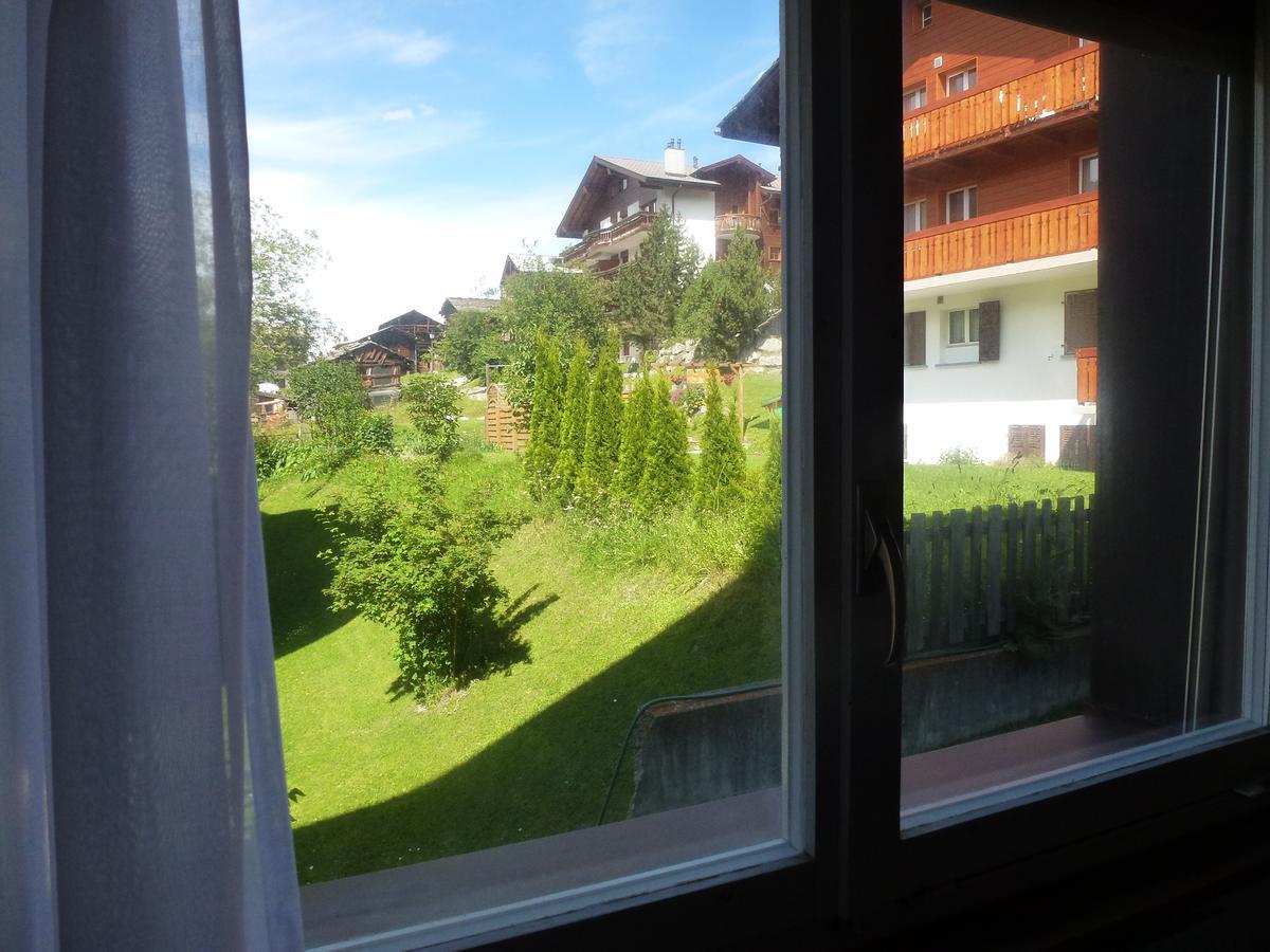 Apartamento Haus Silberblick Anrig Grächen Exterior foto