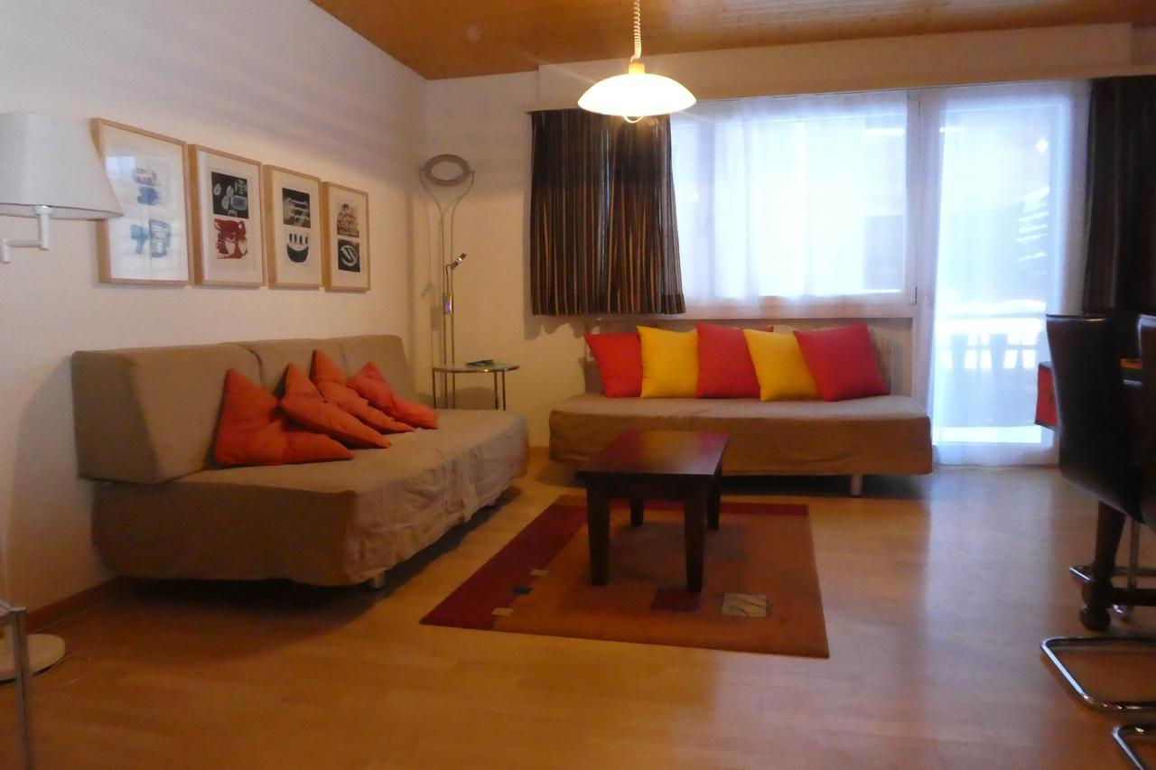 Apartamento Haus Silberblick Anrig Grächen Exterior foto