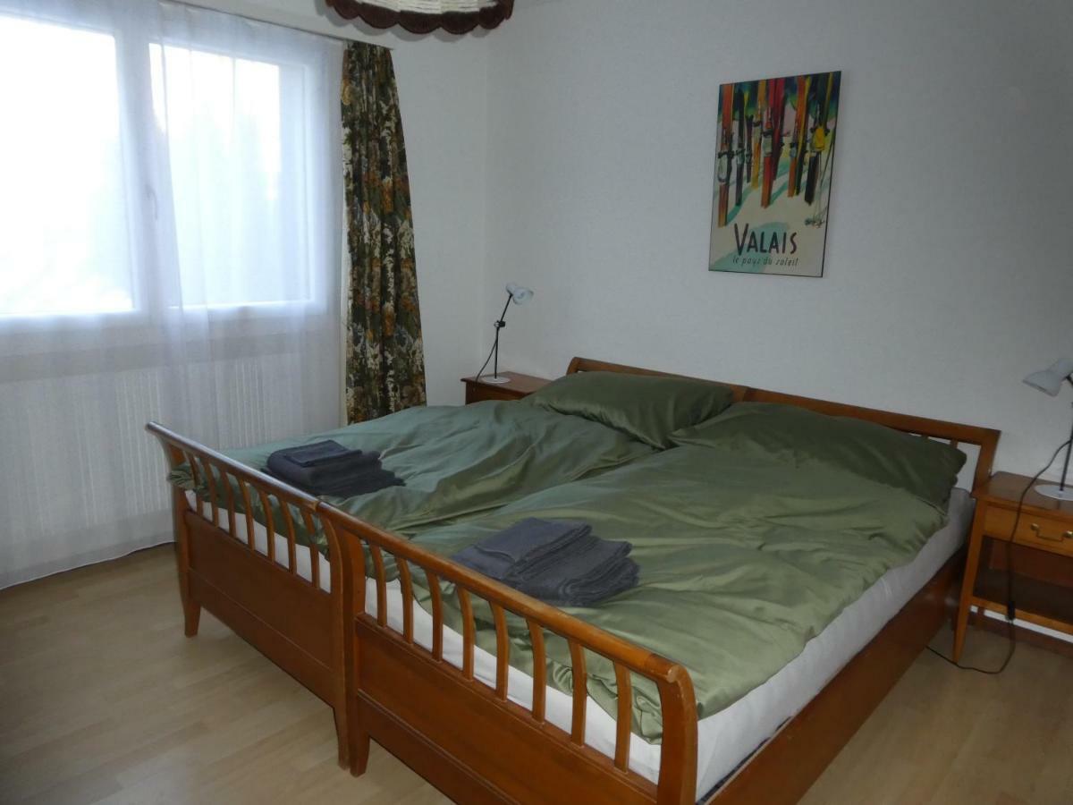 Apartamento Haus Silberblick Anrig Grächen Exterior foto